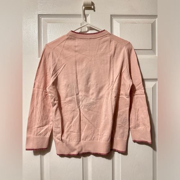 Kate Spade Peachy Embellished Floral Sweater - Picture 2 of 5